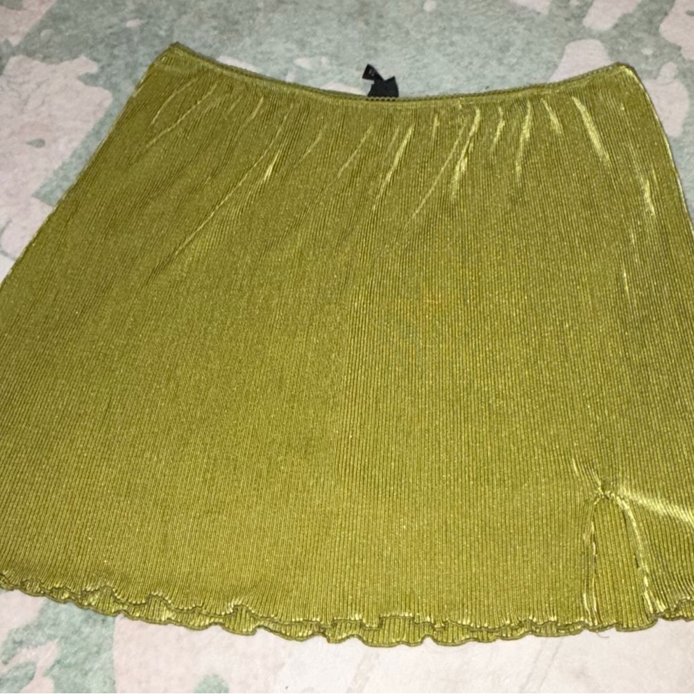 Wild Fable Lime Green Mini Skirt